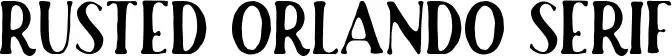 Rusted Orlando Serif