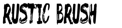 Rustic Brush 字形