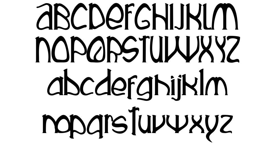 Rustika font specimens