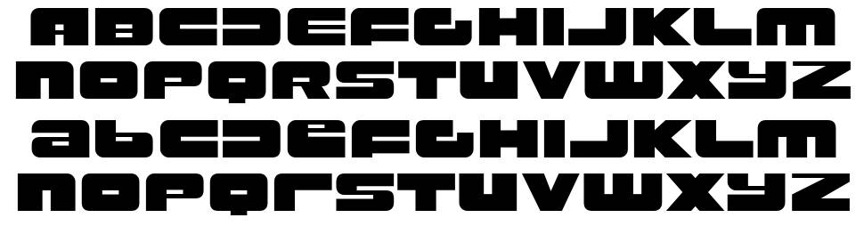 RustproofBody-Regular font specimens