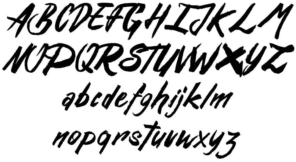 Rusty & Goshfont specimens