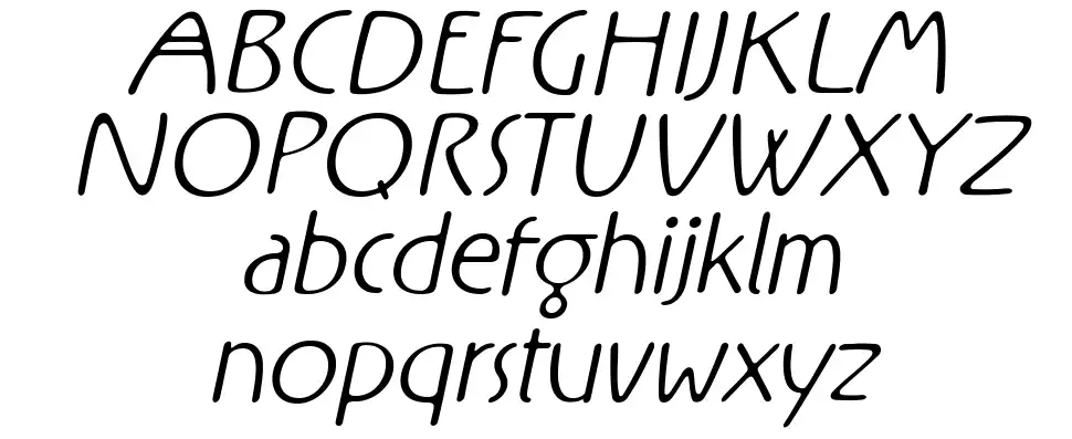 Rxfont specimens