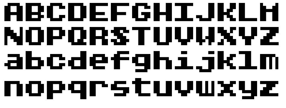 Rygarde font specimens