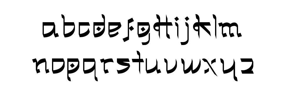 Ryja 字形 标本