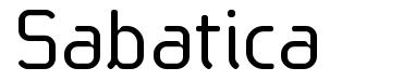 Sabatica 字形