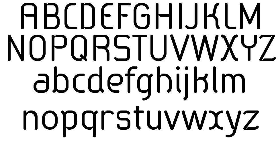 Sabatica 字形 标本