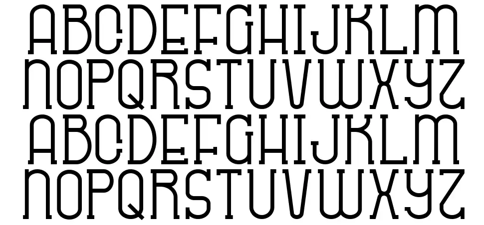 Sabitype font specimens