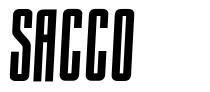 Sacco font