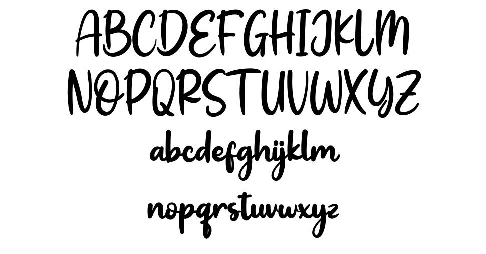Safari font Örnekler