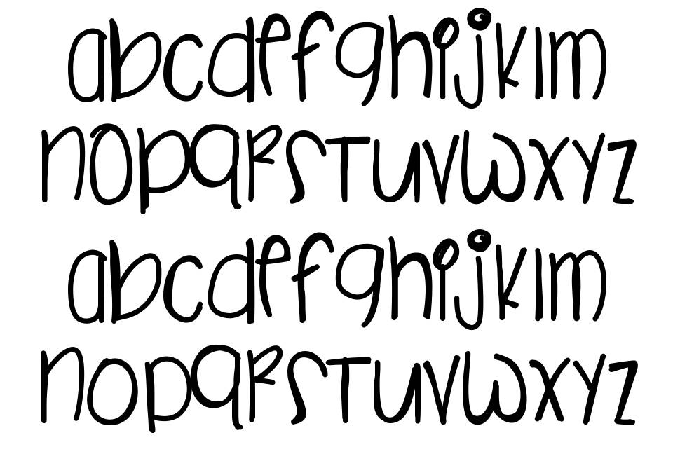 Safari Colorway font specimens