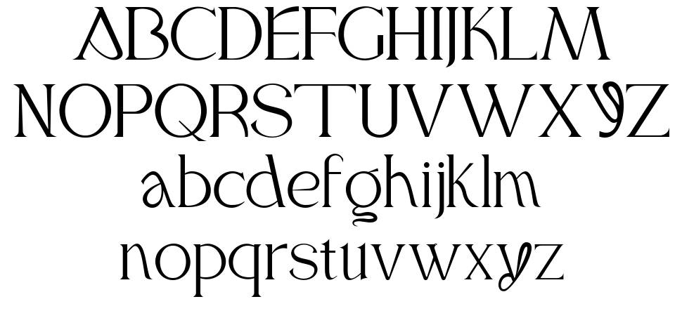 Saffya font Örnekler