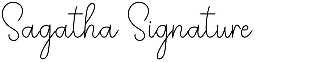Sagatha Signature