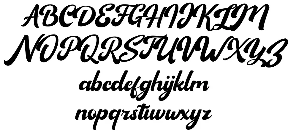 Sagha font specimens