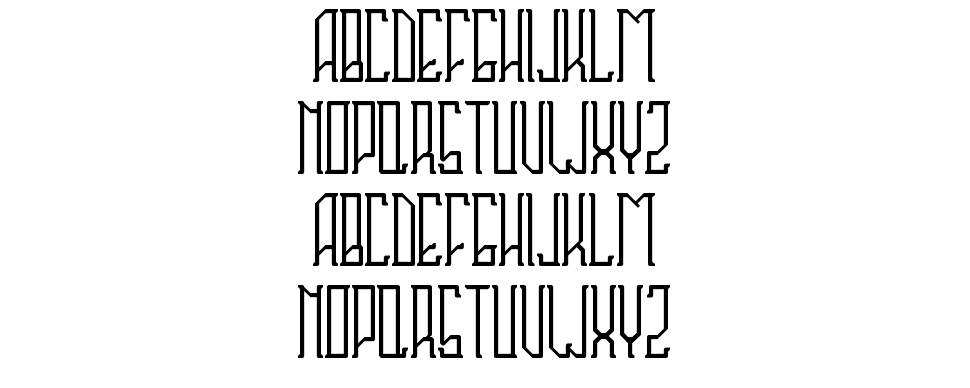 Sahaquiel 字形 标本