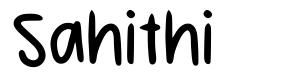 Sahithi шрифт