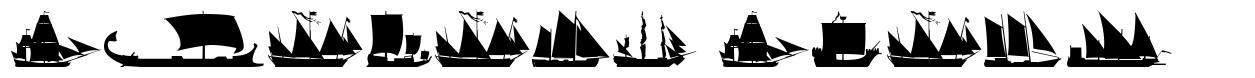 Sailing Ships font