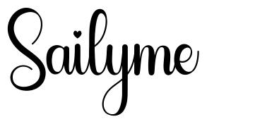Sailyme 字形