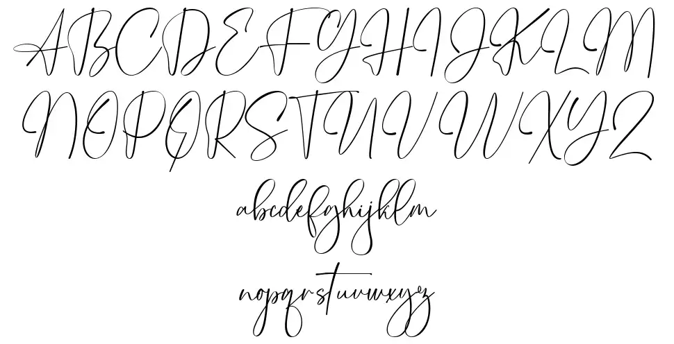 Saint Germain font by Fikryal studio FontRiver