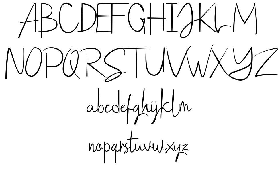 Saithik font specimens