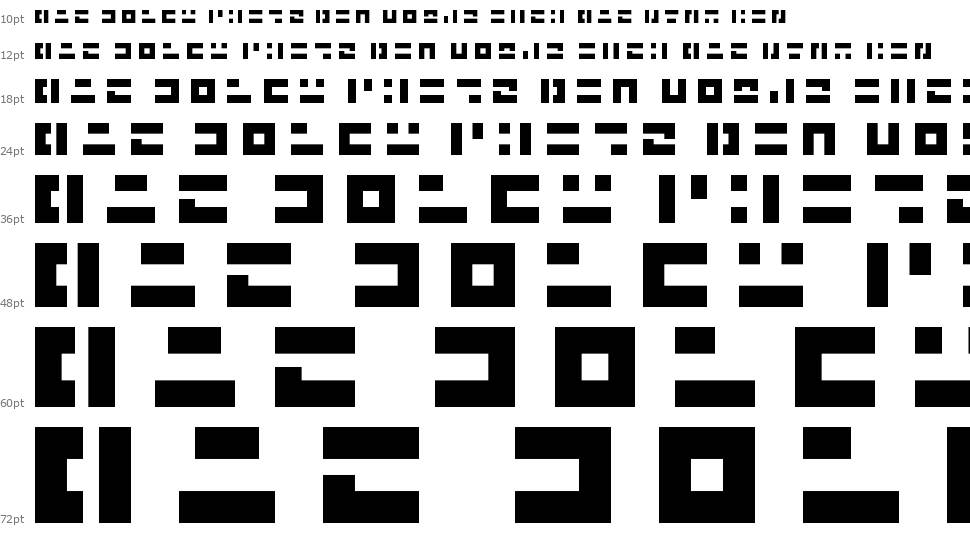 Saiyan Language font Şelale