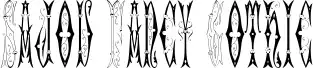 Sajou Fancy Gothic