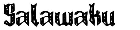 Salawaku шрифт