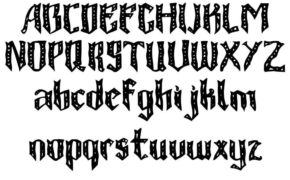 Salawaku フォント 標本