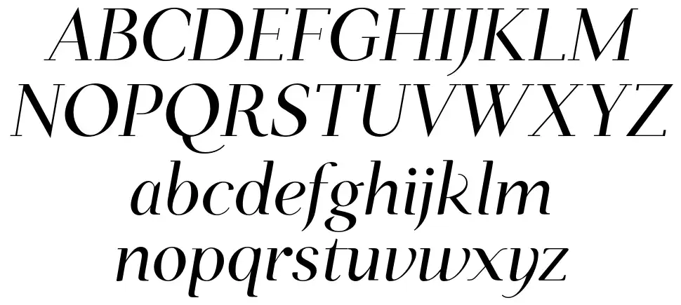 Salinas font Örnekler