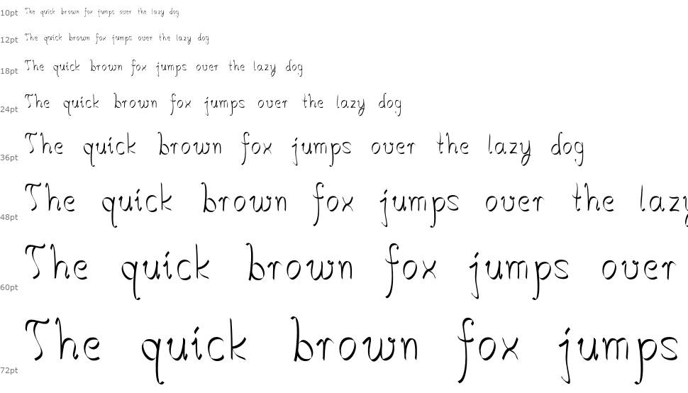 Salkin Handschrift шрифт Водопад
