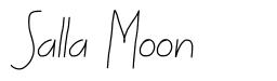 Salla Moon font