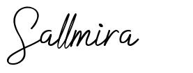 Sallmira шрифт