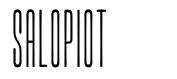 Salopiot шрифт