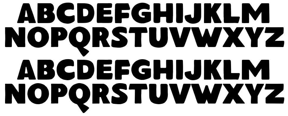 Saltburg schriftart