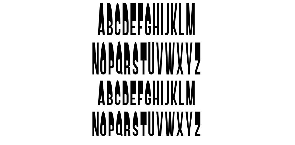 SAM Display font Örnekler