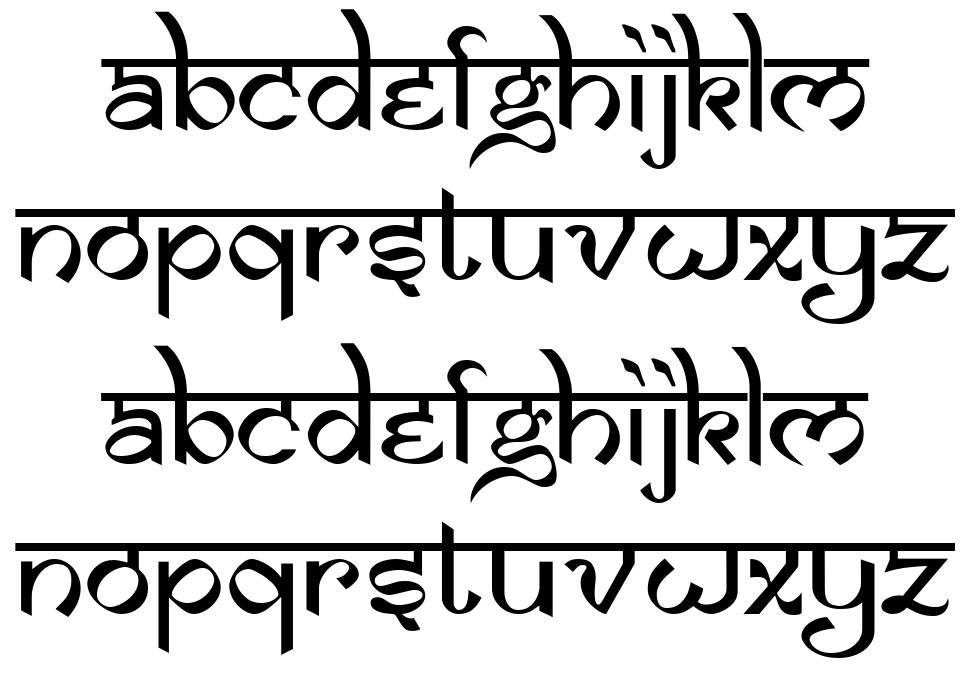 Samarkan písmo Exempláře