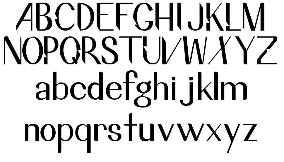 Sambadha font Örnekler