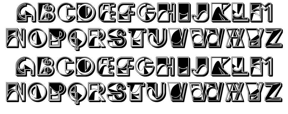 Samelewing font specimens