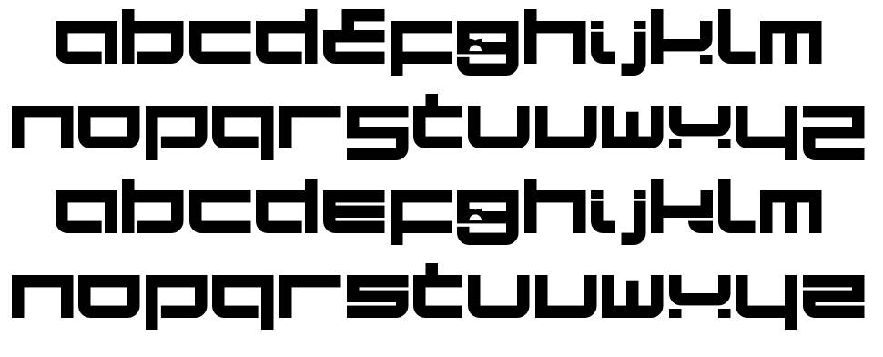 Sampa LDR font specimens