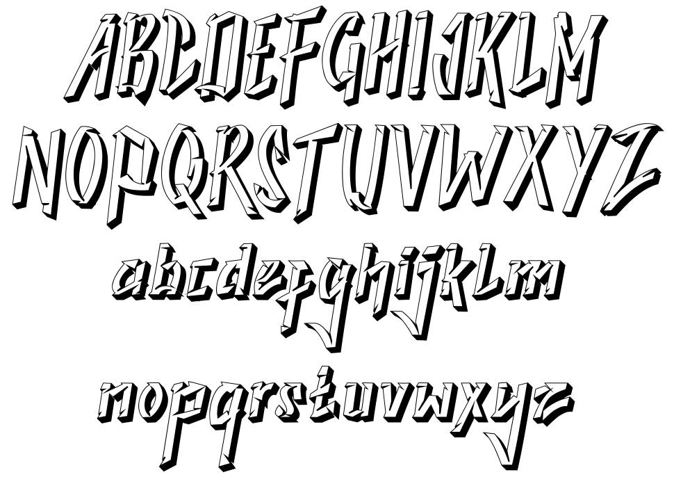 Samureix フォント 標本