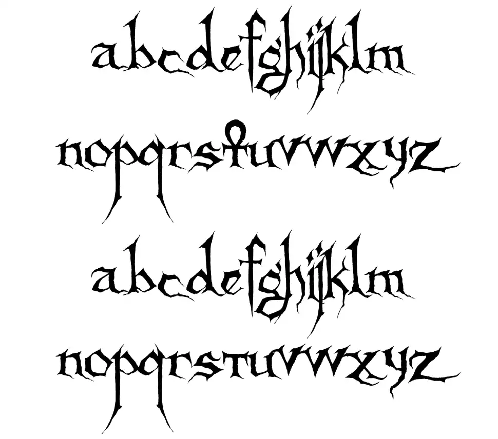 Sanctuaryfont specimens
