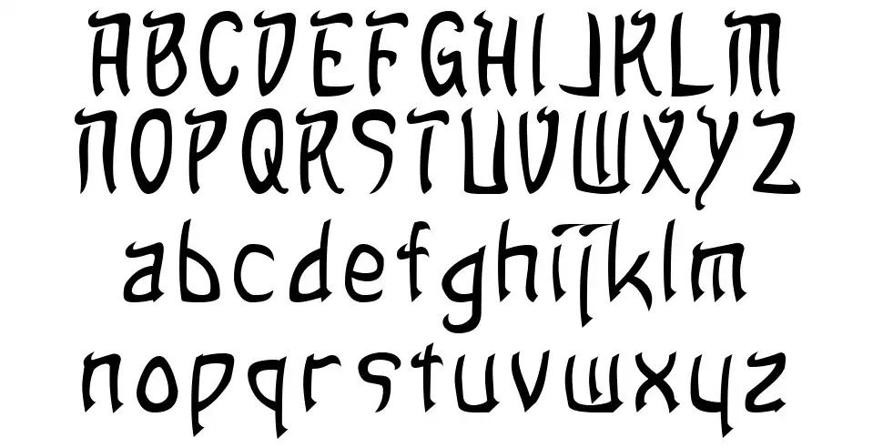 Sand of Firefont specimens