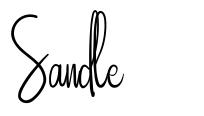 Sandle font