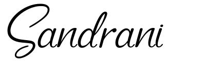 Sandrani шрифт