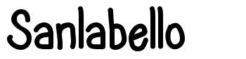 Sanlabello шрифт