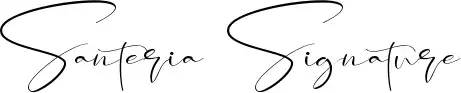 Santeria Signature