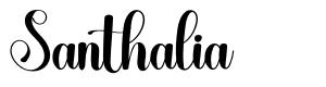 Santhalia шрифт