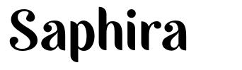 Saphira 字形