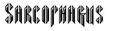 Sarcophagus písmo