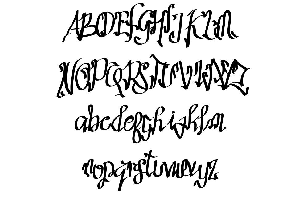 Sathas font Örnekler