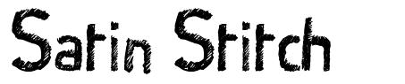 Satin Stitch шрифт
